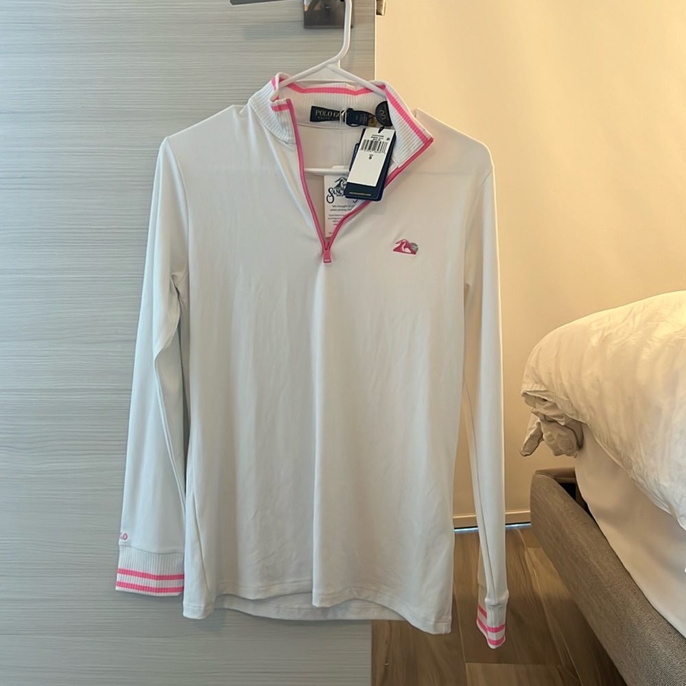 Polo golf by Ralph Lauren women’s half zip long sleeve sweater pullover top